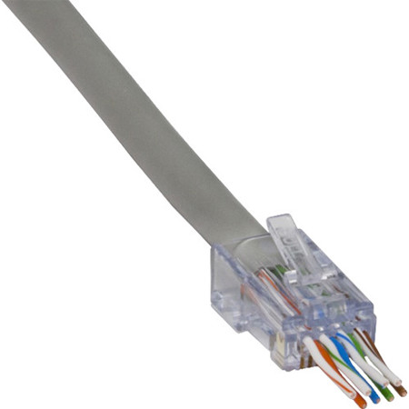 Platinum Tools ezEX44 RJ45 Unshielded Connector, 10 Pieces