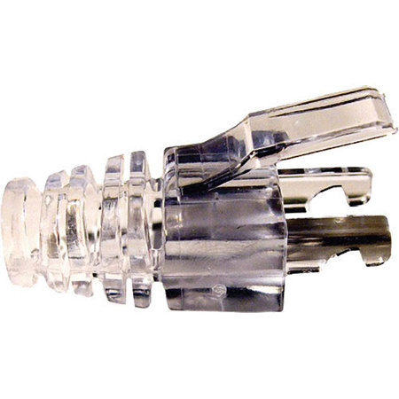 Platinum Tools EZ-RJ45 Cat5e Snag Proof Strain Reliefs, Clear, 50-Pack