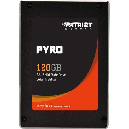 Patriot Pyro 2.5" 120GB MLC Internal Solid State Drive, SATA III
