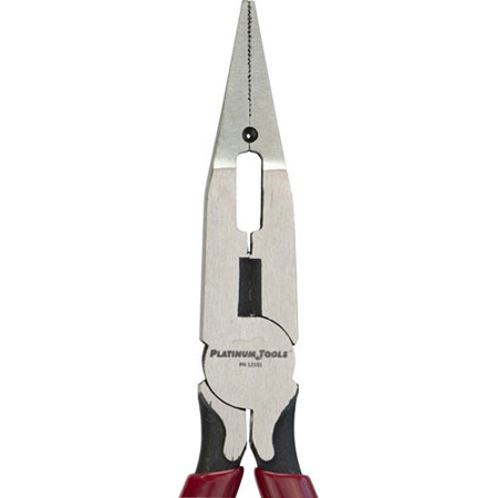 Platinum Tools 7" Long Nose Crimping Pliers