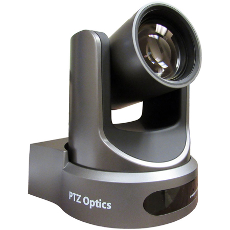 PTZOptics 2.12MP Full HD NDI|HX Broadcast and Conference 12x PTZ Camera, Gray