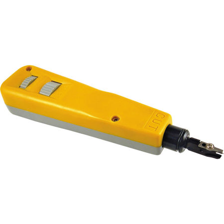 Platinum Tools Punchdown Impact Tool with 110 EZ-Data Cut Blade, Box