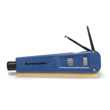 Platinum Tools Punchdown Tool with NeverDull 66/110 Combo Blade (Clamshell)
