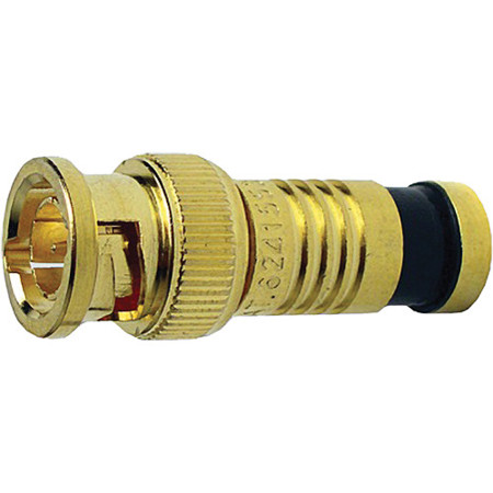 Platinum Tools BNC-Type RG6 Quad Gold SealSmart Coaxial Compression Connectors