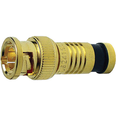 Platinum Tools BNC-Type RG6 Gold SealSmart Coaxial Compression Connectors