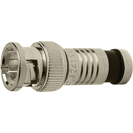 Platinum Tools BNC-Type RG6 Nickel SealSmart Coaxial Compression Connectors