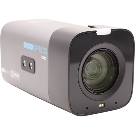PTZOptics Studio 4K 8MP SDI/HDMI/USB/IP/NDI|HX2 Indoor 20x PTZ Camera, Gray