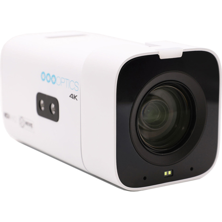 PTZOptics Studio 4K 8MP SDI/HDMI/USB/IP/NDI|HX2 Indoor 20x PTZ Camera, White