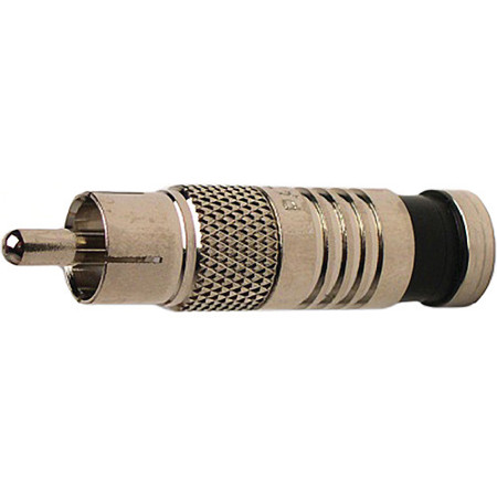 Platinum Tools RCA-Type RG6 Nickel SealSmart Coaxial Compression Connectors