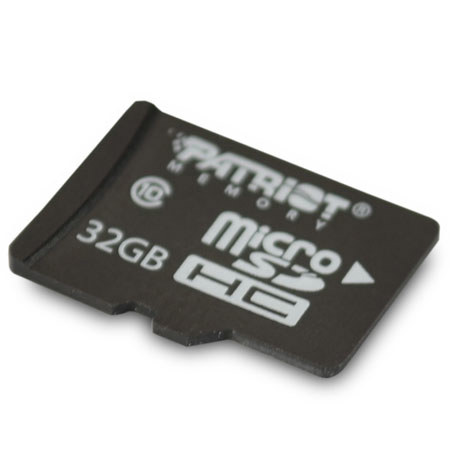 Patriot Memory LX Class 10 Signature 32GB MicroSDHC Flash Memory Card