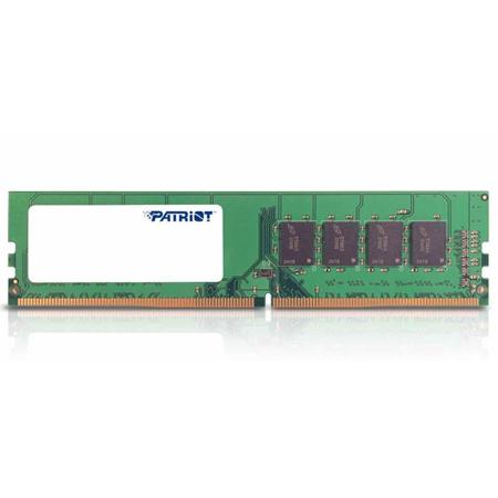Patriot Signature Line 4GB DDR4 PC4-19200 2400MHz 288 Pin UDIMM Memory Module, CL=16, Non-ECC, Unbuffered, 1.2V