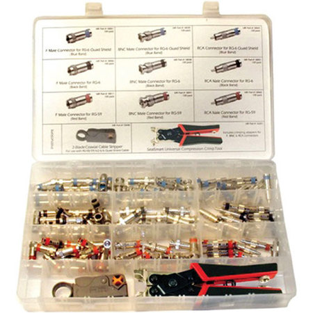 Platinum Tools SealSmart Field Installation Kit, Nickel, Box