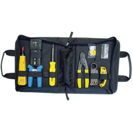 Platinum Tools Basic HD Twisted Pair & Coax Kit with Zip Case