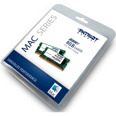 Patriot Signature Line 8GB (2x 4GB) DDR3 1333MHz 204 Pin SOIMM Memory Module Kit