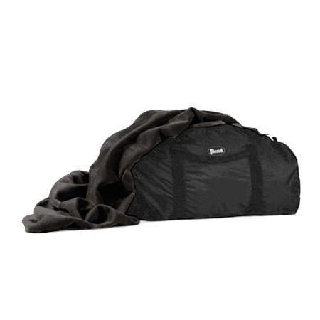 Photek Velour Background-in-a-Bag, 6' x 7' - Black