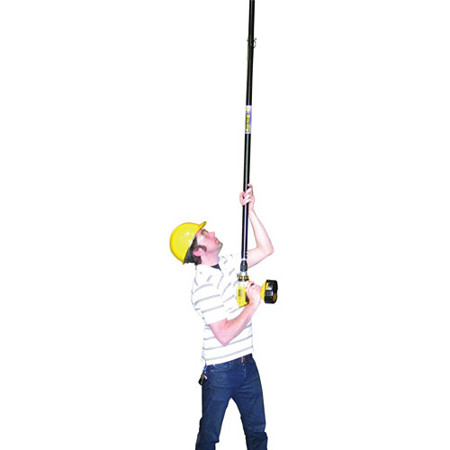 Platinum Tools Xtender Pole-12 for Ceilings Up to 18', Three 4' Section