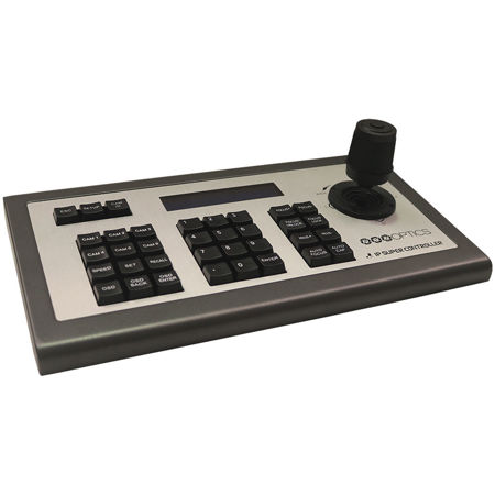 PTZOptics Third generation 4D IP Joystick & Keyboard Controller, PoE Support