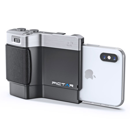 その他 PICTAR mark2 Pictar One Mark II Smartphone Camera Grip, Black/Silver MW