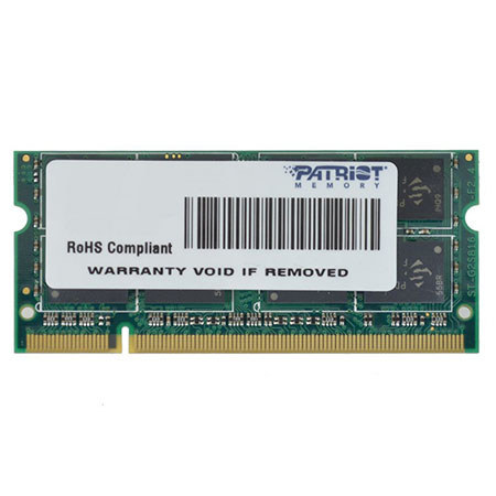 Patriot Signature 2GB DDR2 PC2-6400 800MHz Unbuffered SODIMM Memory Module