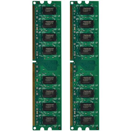 Patriot Signature 4GB (2x 2GB) DDR2 800MHz DIMM Module Kit with Heat Shield