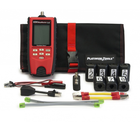 Platinum Tools VDV MapMaster 3.0 Cable Tester PRO Kit