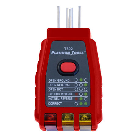 Platinum Tools GFCI Socket Tester