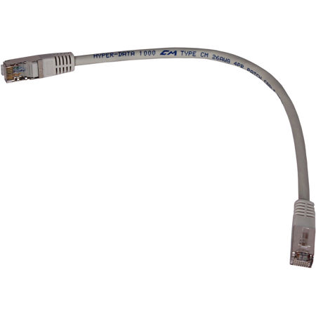 Platinum Tools Cat5e Shielded Network Patch Cables, 1', 2-Pack