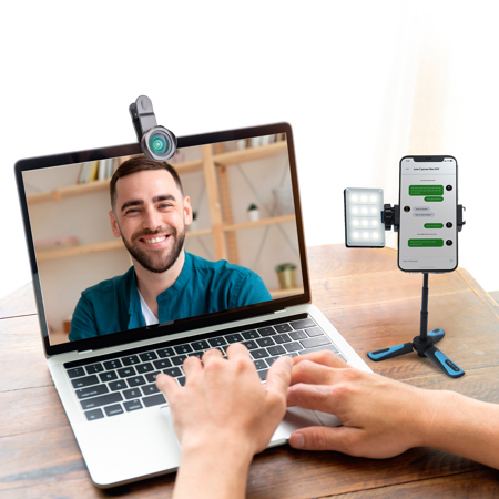 Pictar Telescopic Tripod Stand for Mobile Phones