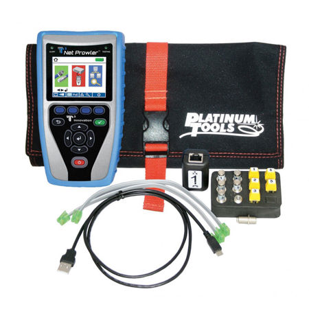 Platinum Tools Net Prowler Cabling and Network Tester Kit