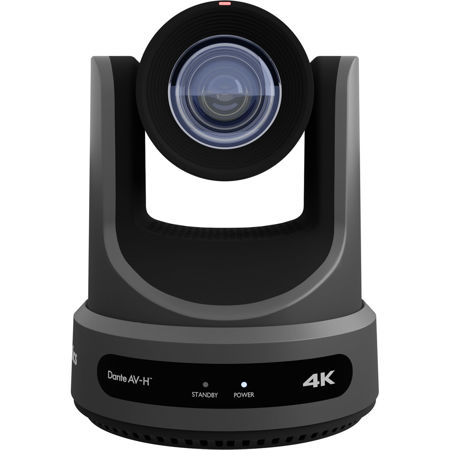 PTZOptics Link 4K SDI/HDMI/USB/IP Dante AV-H Indoor PTZ Camera with Tally Light Gray 20x