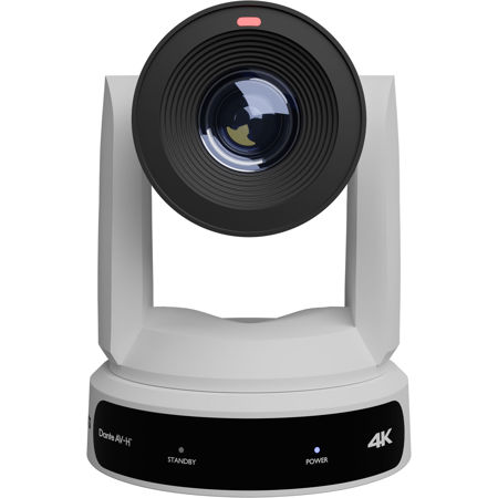 PTZOptics Link 4K SDI/HDMI/USB/IP Dante AV-H Indoor PTZ Camera with Tally Light White 30x