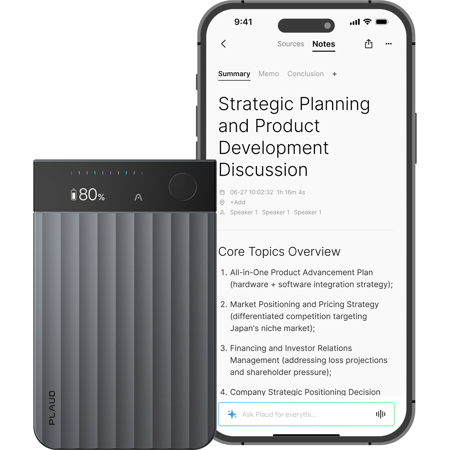 PLAUD Note Pro Smart AI Voice Recorder/Note Taker