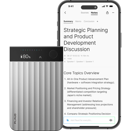 PLAUD Note Pro Smart AI Voice Recorder/Note Taker