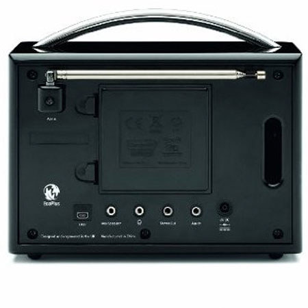 Pure Digital Technologies Evoke Flow Portable Internet and FM Radio, Piano Black