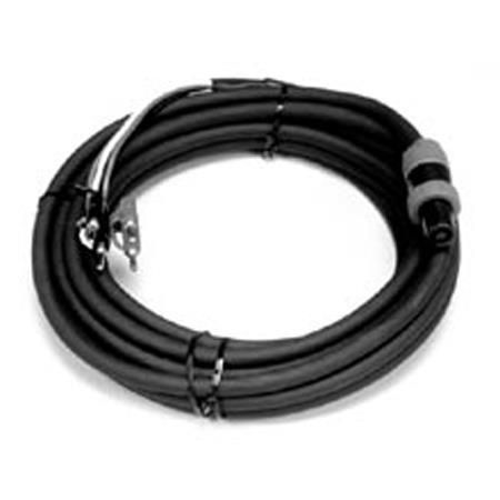 Peavey 25' 16-Gauge 4-Conductor Neutrik NL4FX Speakon to Dual Banana Cable