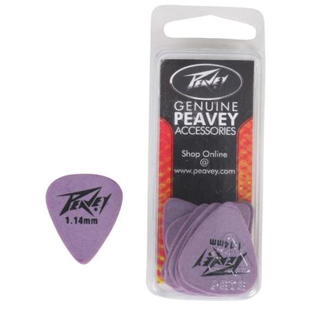 Peavey Extra Heavy Dreamers 351 12 Picks Pack, Purple