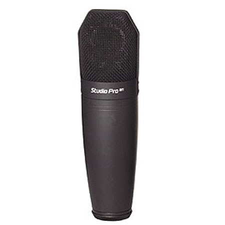 Peavey Studio Pro M1 Unidirectional Cardioid Microphone, 200 Ohms Rated Output Impedance, 30Hz to 20kHz Frequency Response, 3-pin XLR Connector