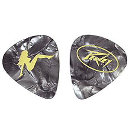 Peavey Triple XXX 351 Heavy 12 Picks Pack, Black