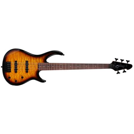 Peavey Millennium 5 5-String Bass Guitar, Rosewood Fingerboard, Sunburst