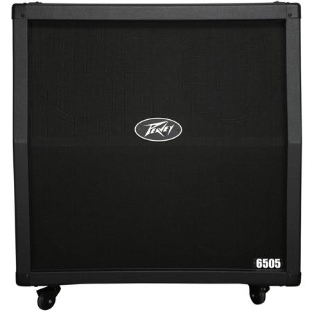 Peavey 6505 4x12" Slant Guitar Speaker Cabinet, 300W Mono/150W Stereo Power, 8 Ohms Stereo/16 Ohms Mono Impedance, 1/4" Inputs, Single