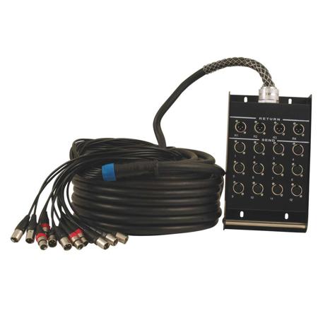 Peavey 100' PV 12/4 Snake Cable with XLR Returns