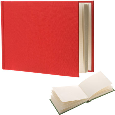 Semikolon 3004 Classic Series 6x9in Photo Album, Red