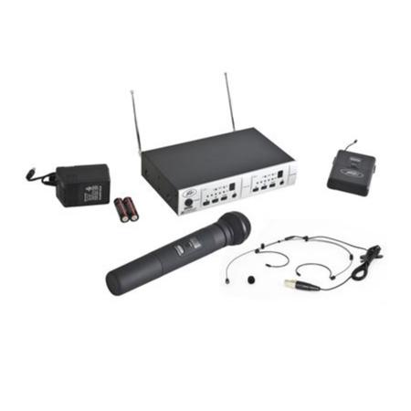 PV 16DR Ch UHF Rec System - Wireless HH/BHS Mic