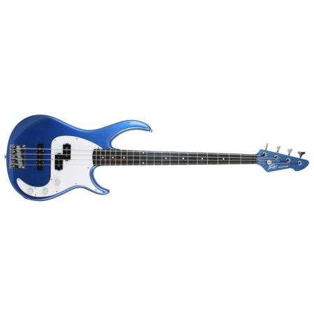 Peavey Milestone Beginner Level Bass Guitar, Gulfcoast Blue