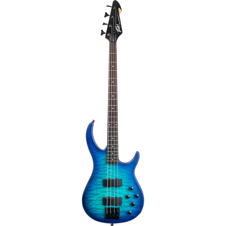 Peavey Millennium AC 4-String Bass Guitar, Blue Burst Gloss
