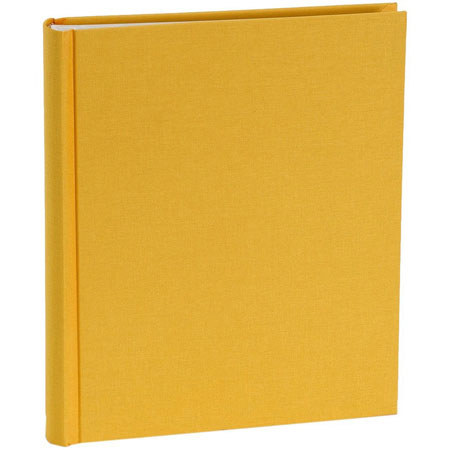 Semikolon Classic Medium Bound 8.25x10" Photo Album, 40 Ivory Pages, Sun