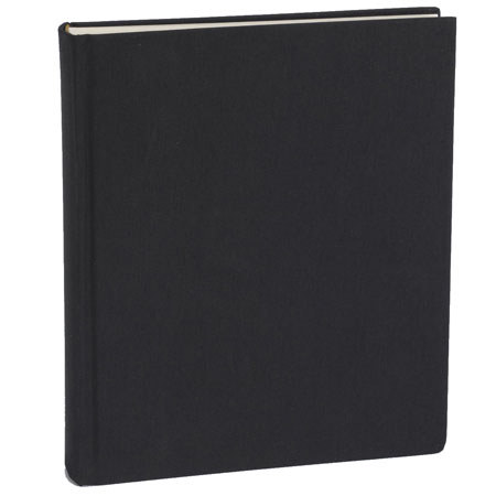 Semikolon Classic Medium Bound 8.25x10" Photo Album, 40 Ivory Pages, Black