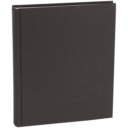 Semikolon Pierre Belvedere Classic Series, Medium Bound 8.25x10" Photo Album with Linen Covers, 40 Ivory Pages, Color: Brown.