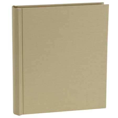 Semikolon Classic Medium Bound 8.25x10" Photo Album, 40 Ivory Pages, Chamis