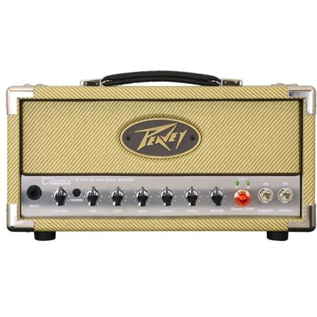 Peavey Classic 20 Micro Head Tube Guitar Amplifier, 20W RMS